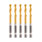 Milwaukee - SHOCKWAVE™ Red Helix Titanium Drill Bit 4.2mm 5Pk | 48894909