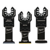 Milwaukee - Open-Lok 3PC All Purpose Multi Tool Blade Variety Pack | 49109001