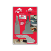 Milwaukee - Material Removal Blade Set 3 Pce | 49225403
