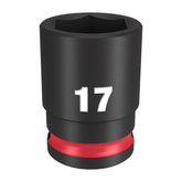 Milwaukee - SHOCKWAVE™ 3/8" Drive 17mm Standard 6 Point Impact Socket | 49666141