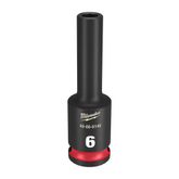 Milwaukee - SHOCKWAVE™ 3/8" Drive 6mm Deep 6 Point Impact Socket | 49666148