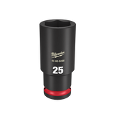 Milwaukee - Shockwave 1/2" Drive 25mm Deep 6 Point Impact Socket | 49666286