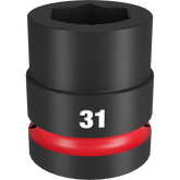 Milwaukee - SHOCKWAVE 1" Drive 31mm Standard 6 Point Impact Socket | 49666596