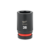 Milwaukee - SHOCKWAVE 1" Drive 38mm Deep 6 Point Impact Socket | 49666631