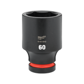 Milwaukee - SHOCKWAVE 1" Drive 60mm Deep 6 Point Impact Socket | 49666642