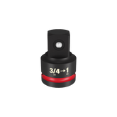 Milwaukee - SHOCKWAVE 3/4" Drive to 1" Drive Impact Socket Adapter | 49666729