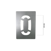 Dy-Mark - Zinc Stencil 0-9 50mm | 13800150