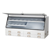 Kincrome Upright Truck Box 4 Drawer 1500mm (59") White | 51205W