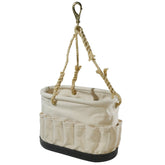 Klein Tools - Canvas Bucket 41PCKET Oval W/Swivel Snap | A-5152S