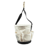 Klein Tools - Heavy-Duty Tapered Wall Bucket 4 Pockets | A-5171PS