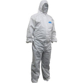 Maxisafe - Koolguard Laminated Disposable Coveralls - White - 3XLarge | COT619-3XL