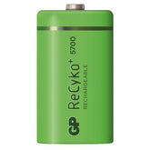 Powercell - GP Recyko 1.2v D size 5700mAh LSD - Card of 2 | 570DHCB-C2