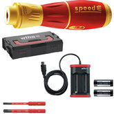 Wiha - E-Screwdriver, Speede® Ii Electric 7 pcs With Slimbits, Batteries And Usb Charger | WH-44318