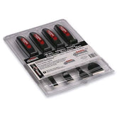 Dawn Tools - 4Pc Dominator Carbon Scraper Set (Incl Pack) | 60001