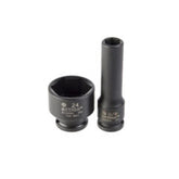 Action - 1" x 3/8" Drive 6-Point Imperial Deep Impact Socket | 60012100