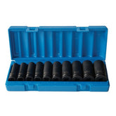 Action - 10 Piece 1/2 Drive 6-Point Imperial Deep Socket Set | 600221002