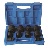 Action - 10 Pieces 3/4 Drive 6-Point Metric Standard Socket Set | 601401002