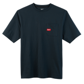 Milwaukee - Heavy Duty Pocket Tee Short Sleeve Blue - M | 601BL-M