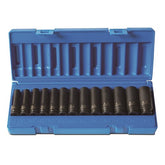 Action - 13 Piece 3/8 Drive 6-Point Metric Deep Socket Set | 605121301
