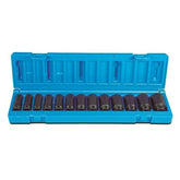 Action - 13 Piece 3/8 Drive 6-Point Metric Deep Magnetic Socket Set | 6051R1301