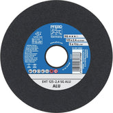PFERD - Flat Cut-Off Wheel PREMIUM - ALUMINIUM EHT 125-2.4 A 30 N SG-ALU | 61331550 1