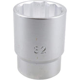 Trax - 32MM3/4"D 12PT Met Socket | ARX-HS3432