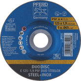 PFERD - DUODISC Cut-Off & Grind Wheel INOX / STEEL 125 x 1.9mm | 62012630 10