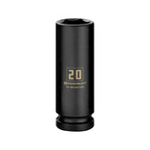 Action 20mm 3/8" Drive 6-point Metric Deep Magnetic Slide Impact Socket