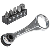 Klein Tools - Slim-Profile Mini Ratchet Set 5-Piece | A-65200