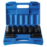Action - 8 Pieces 1/2 Drive 12-Point Metric Deep Axle Nut Socket Set | 658270801