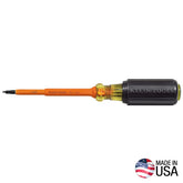 Klein Tools - 4" Ins Screwdriver #1 Square Tip Shank | A-661-4-INS