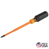 Klein Tools - 6" Ins Slim Tip Screwdriver #2 Sq Tip | A-6946INS