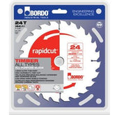 Bordo - 210mm x 24T Rapidcut Thin Kerf Blade | 7452-21024
