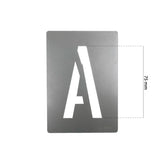 Dy-Mark - Zinc Stencil A-Z 75mm | 13810175
