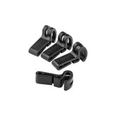 Coast - Helmet & Hard Hat Clip Set - 24mm - Fits All LED Headlamps - 4 Pack
