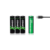 Coast - Zithion-X AA Rechargeable USB-C Batteries 4 Pack | COAZXAA | 811806