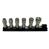 Koken - 3/8" Drive Z-series Nut Grip Universal Socket (8-17mm) 6 Piece Set