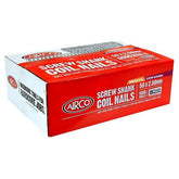 Airco - FAP50V5 Hard Steel Coil Nails - Ctn Qty 6000 | YF50250