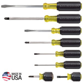 8-PIECE CUSHION-GRIP SCREWDRIVER SET | A-85078