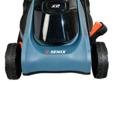Senix - X2 18V 32cm (12") Lawn Mower Kit | LPPX2-L-EU