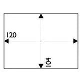 Weldtronic - Lens Outer 120x104 Pk.5 | CL120104-5