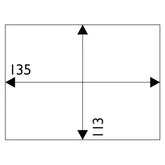 Weldtronic - Lens Outer 135x113 Pk.5 (235655) | CL135113-5