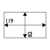 Weldtronic - Lens Inner 119x82 Pk.5 (271319) | CL11982-5