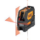 Klein Tools - Laser Line Level-Cross Line & Spot Red | A-93LCLS