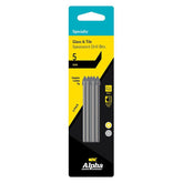 ALPHA 5mm Spearpoint Drill Bit x5 Trade Pack