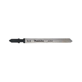 Makita Jig Saw Jigsaw Blade B-33 - Bayonet Type - 5Pk Hss 14Tpi / Fine Cut / Profiles < 65mm / Alu & Metal 1-3mm | SKU B-10447