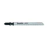 Makita Jig Saw Jigsaw Blade 75mm X 6Tpi Bayonet Type - 5Pk Hcs/Cv 6.35Tpi / Fast Fine Scroll Cut / Wood 5-65mm | SKU P-31572