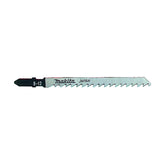 Makita Jig Saw Jigsaw Blade Br13 - Bayonet Type - 5Pk Hcs 9Tpi / Fast Fine Cut / Wood 5-65mm | SKU A-85793