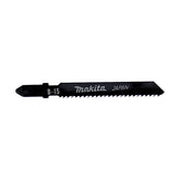Makita Jig Saw Jigsaw Blade B-11 - Bayonet Type - 5Pk Hcs 9Tpi / Fine Cut / Wood & Laminate 3-60mm | SKU A-85634