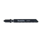 Makita Jig Saw Jigsaw Blade L-1 - Bayonet Type - 5Pk Hcs 6Tpi / Fast Fine Cut / Wood 5-90mm | SKU A-86290
